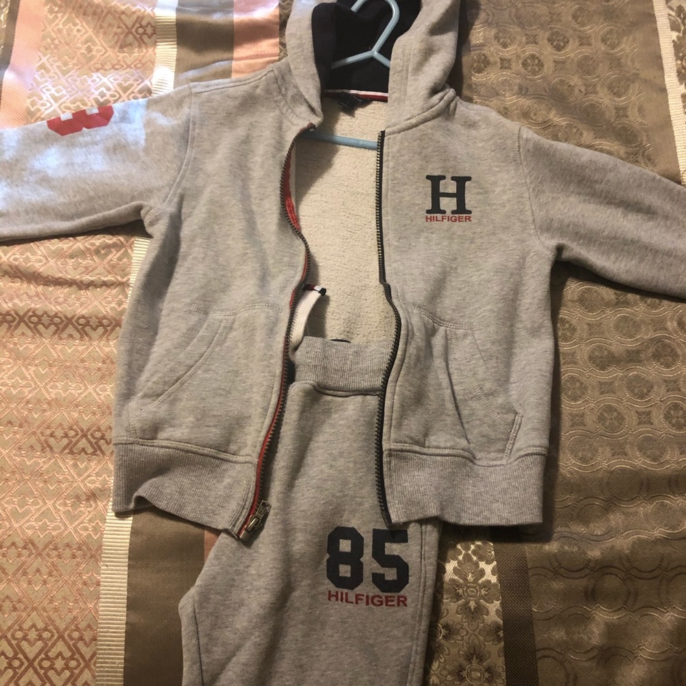 Little Boys Tommy Hilfiger Sweat Suit